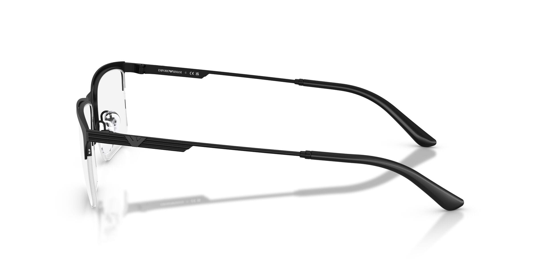 Emporio Armani 0EA1177 Frame Matt Black Male Full - Frame — Matt Black frame — view 10