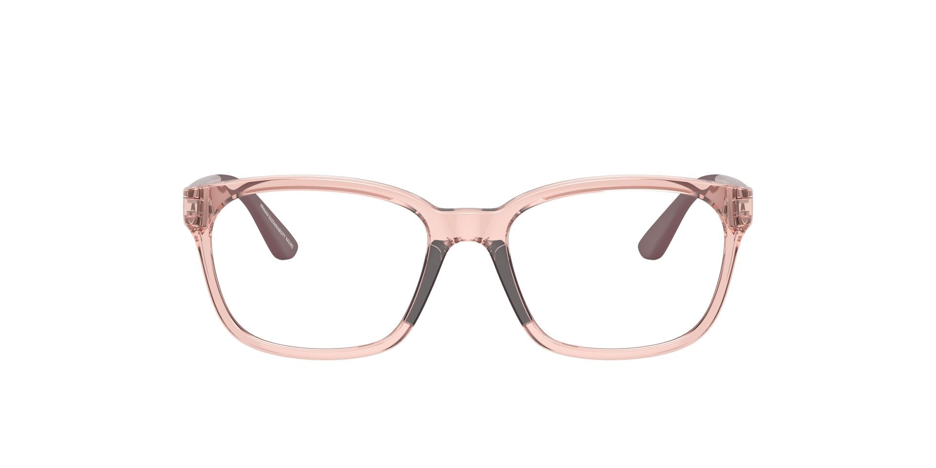 Emporio Armani 0EK3003 Frame Transparent Pink Female Full - — Transparent Pink frame
