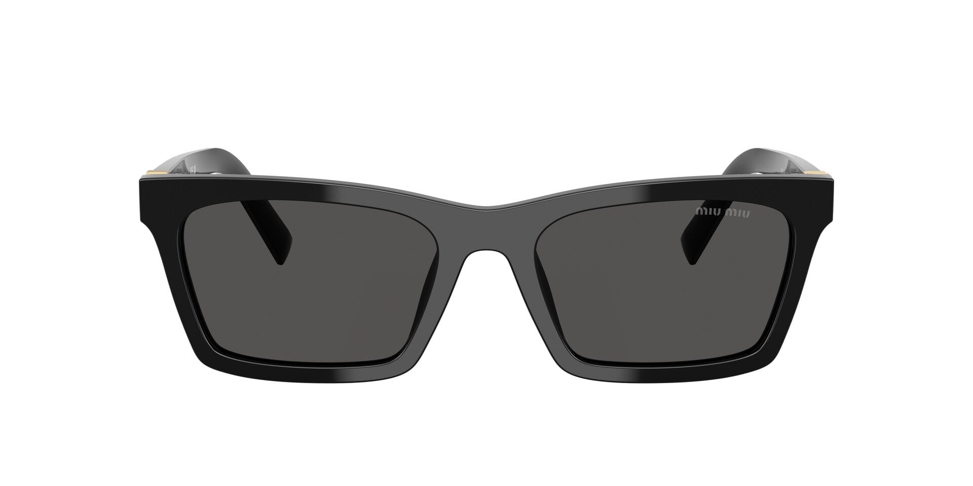 Miu Miu 0MUA05S Sunglass Black Female Shell Shell — Black frame
