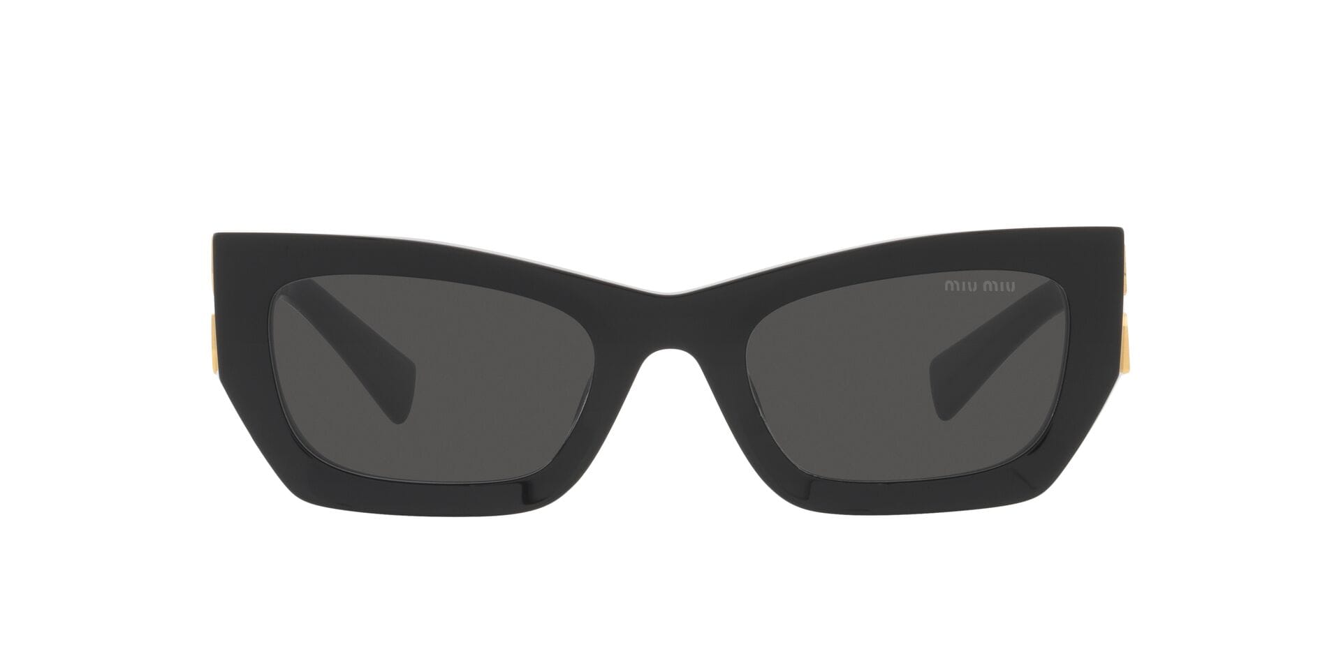 Miu Miu 0MU09WS Sunglass Black Female Shell Shell — Black frame