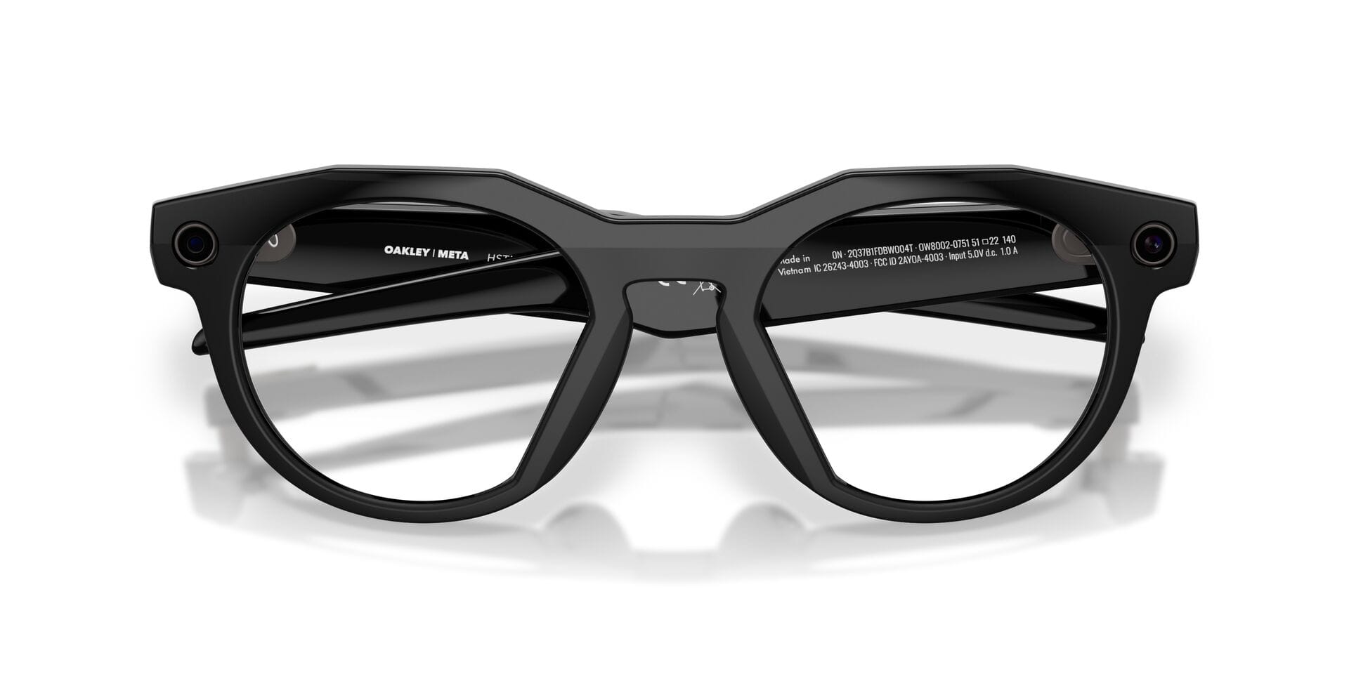 Oakley Meta FR Oakley Meta 0OW8002 Frame Black Unisex Full Shell Frame — Black frame — view 20