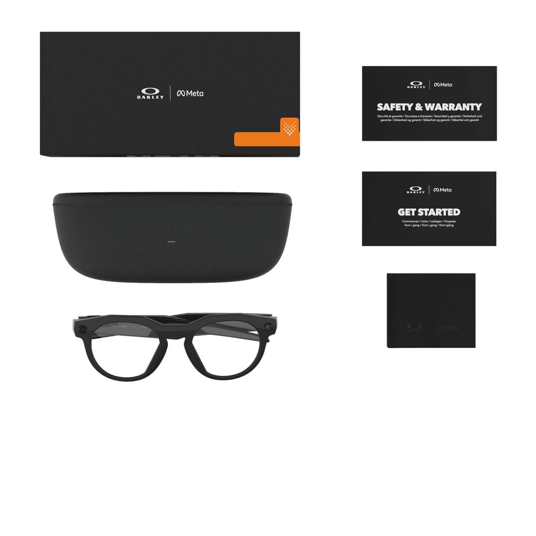 Oakley Meta FR Oakley Meta 0OW8002 Frame Black Unisex Full Shell Frame — Black frame — view 23