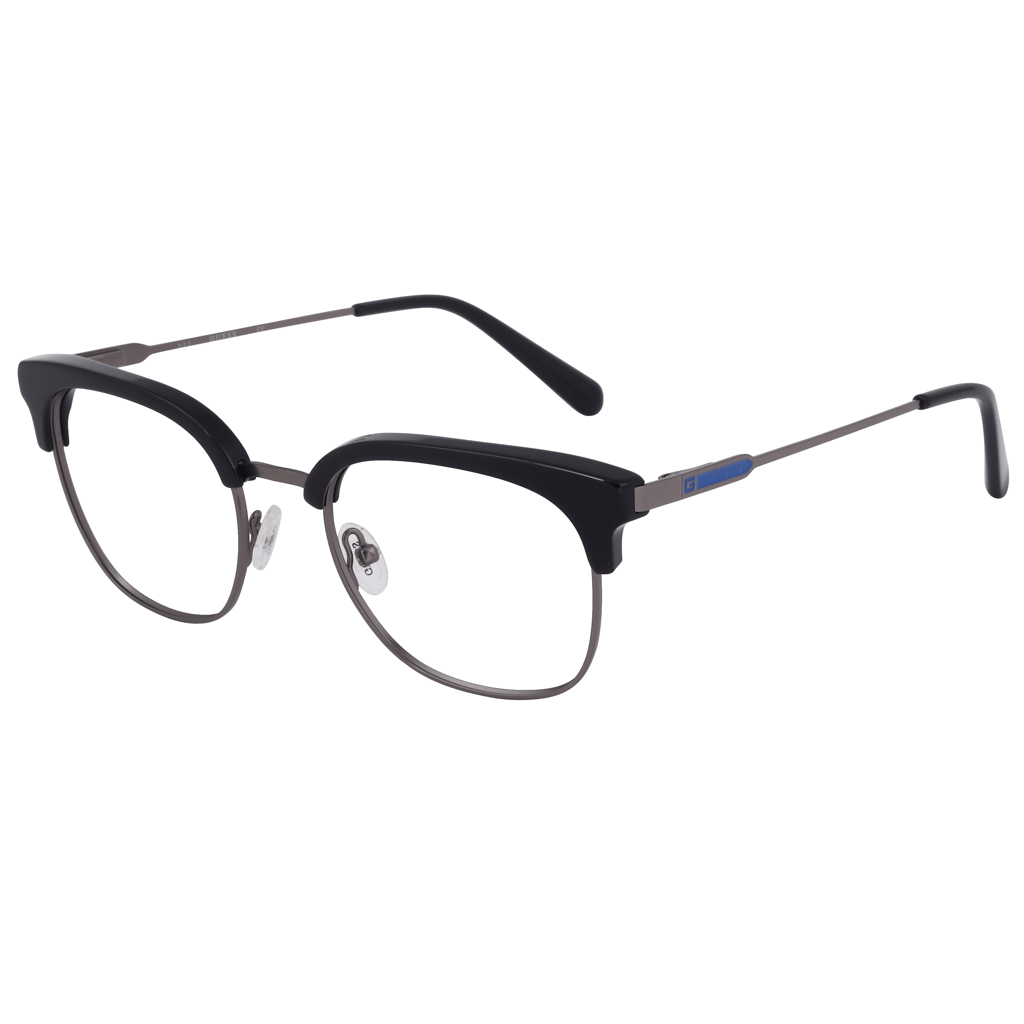 Guess GU50006 Frame Grey Male Full Metal Frame — Grey frame — alternate view