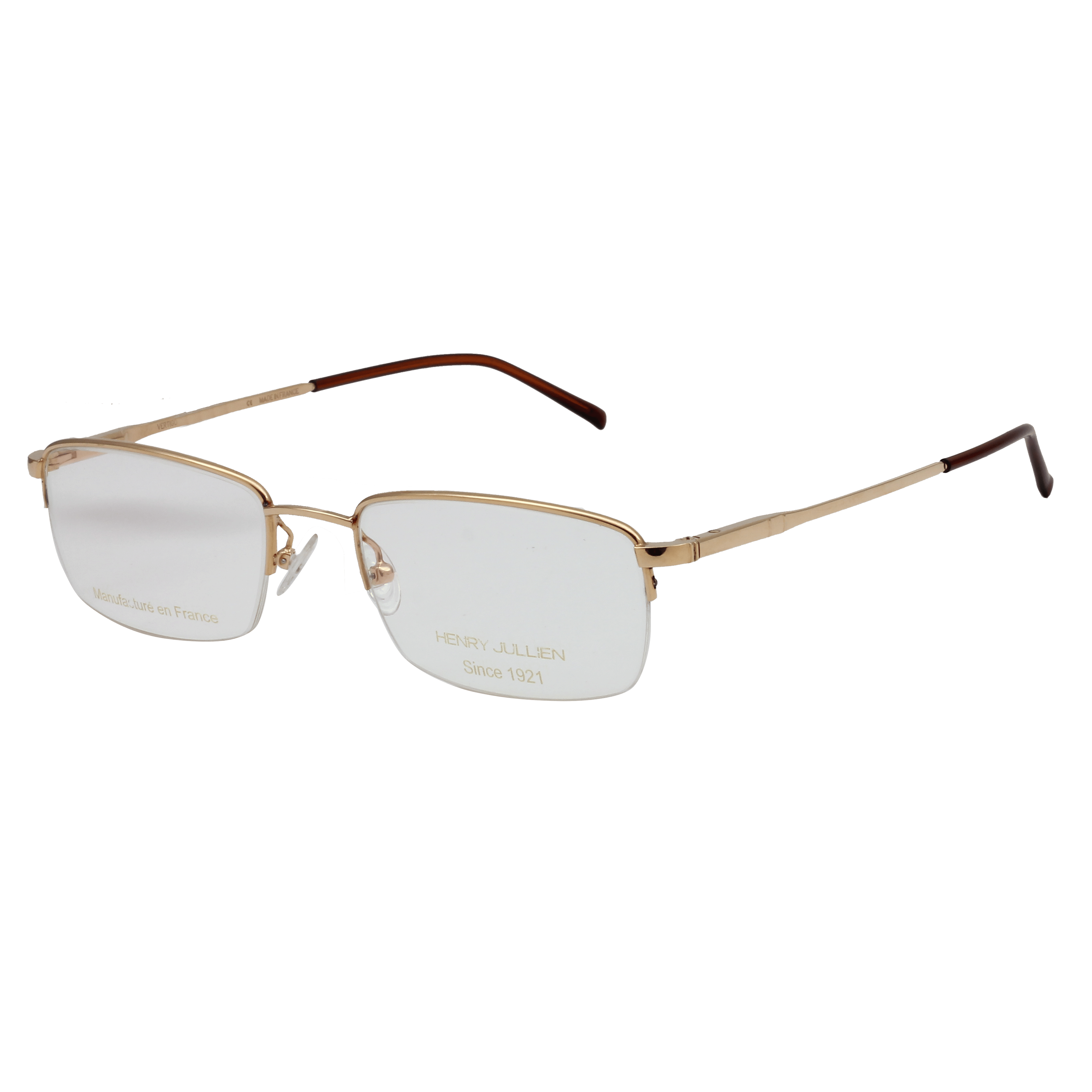 Henry Jullien - Frame Gold Male Supra Metal Frame — alternate view