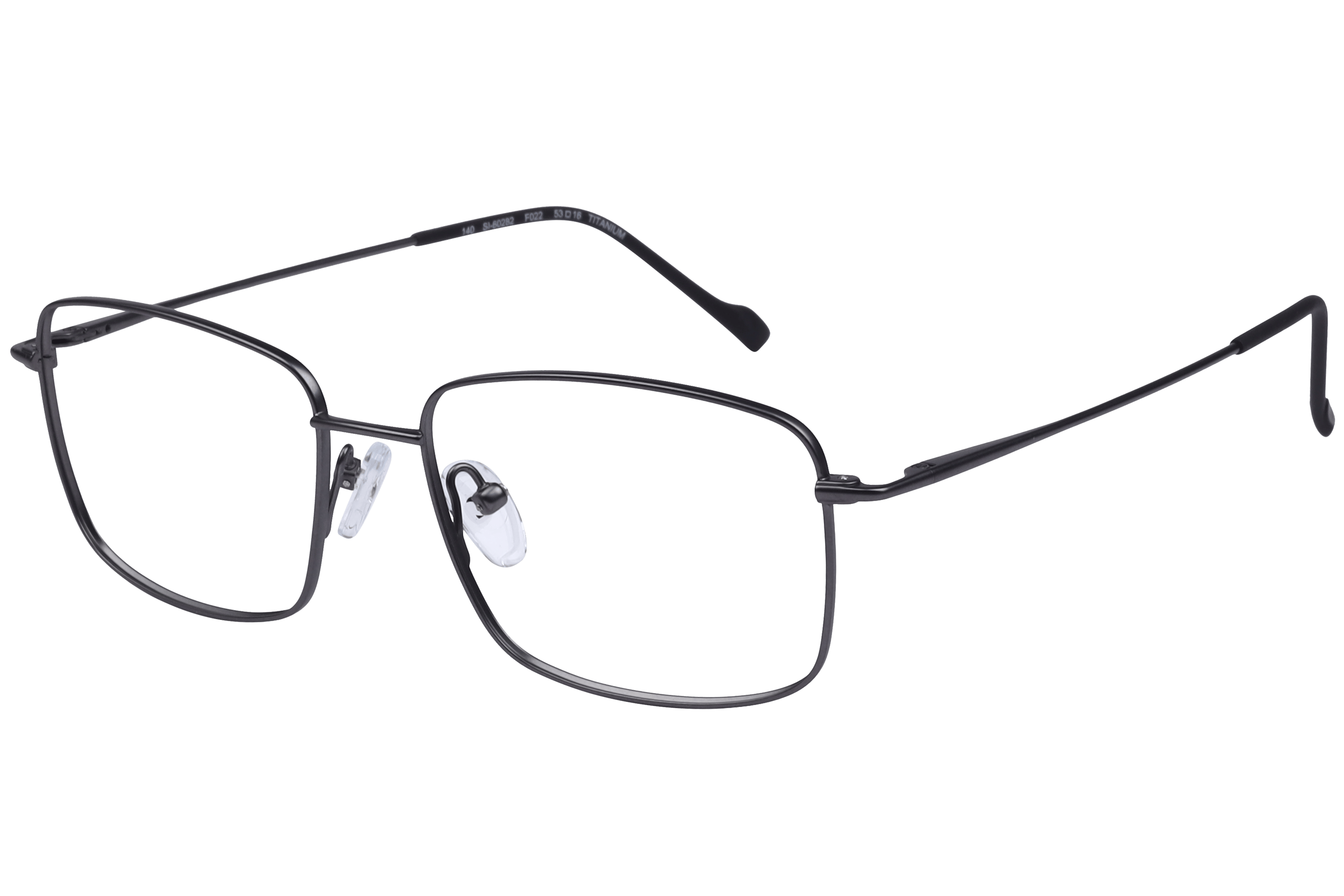 Hans Stepper SI-60282 Frame Gun Metal Male Full Titanium Frame — Gun Metal frame — alternate view