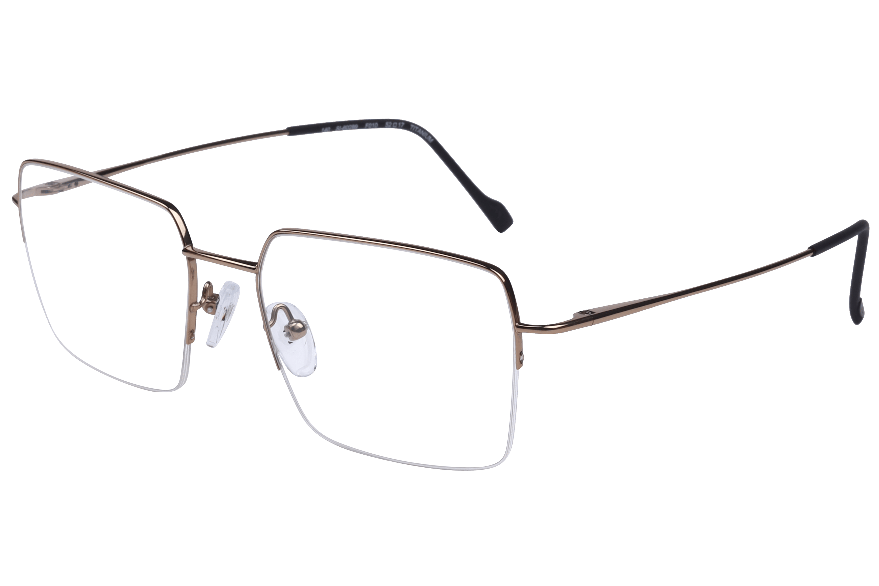 Hans Stepper SI-60289 Frame Brown Male Supra Titanium Frame — Brown frame — alternate view