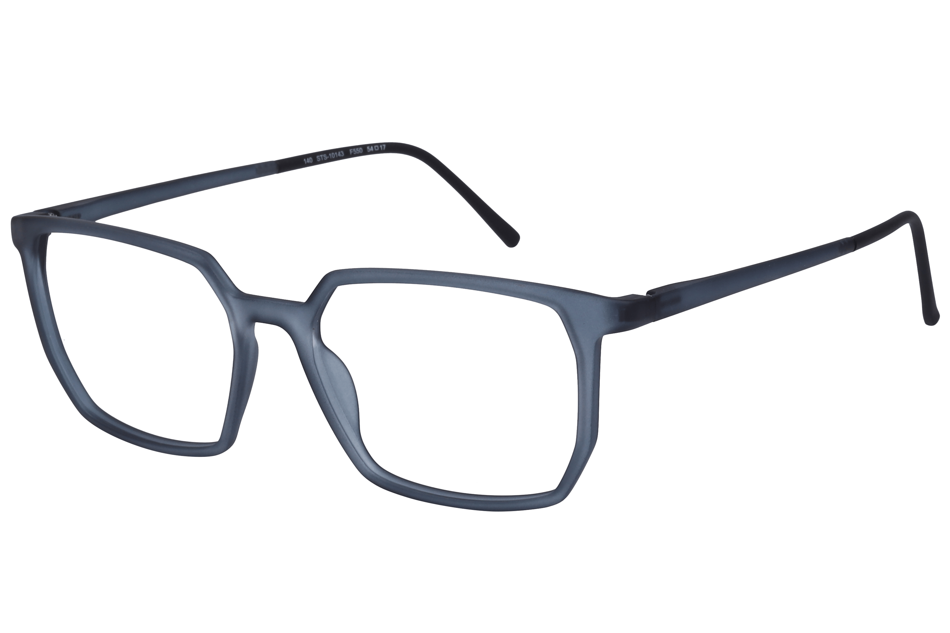 Hans Stepper STS-10143 Frame Matt Blue Male Full Shell Frame — Matt Blue frame — alternate view