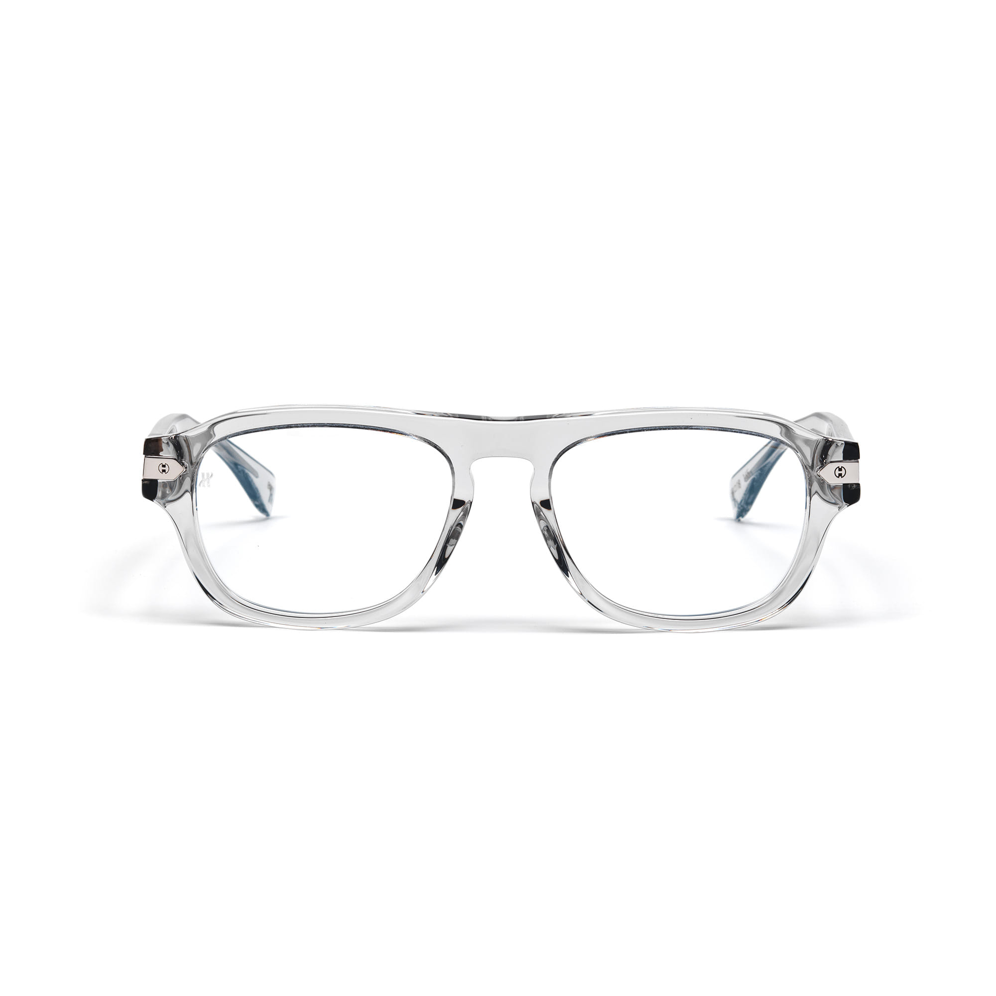 Hublot H049O Frame Transparent Grey Male Full Shell Frame — Transparent Grey frame