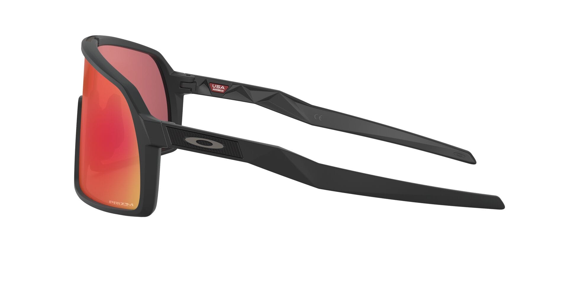 Oakley 0OO9462 Sunglass Matt Black Male Full Shell Sunglass — Matt Black frame — view 3
