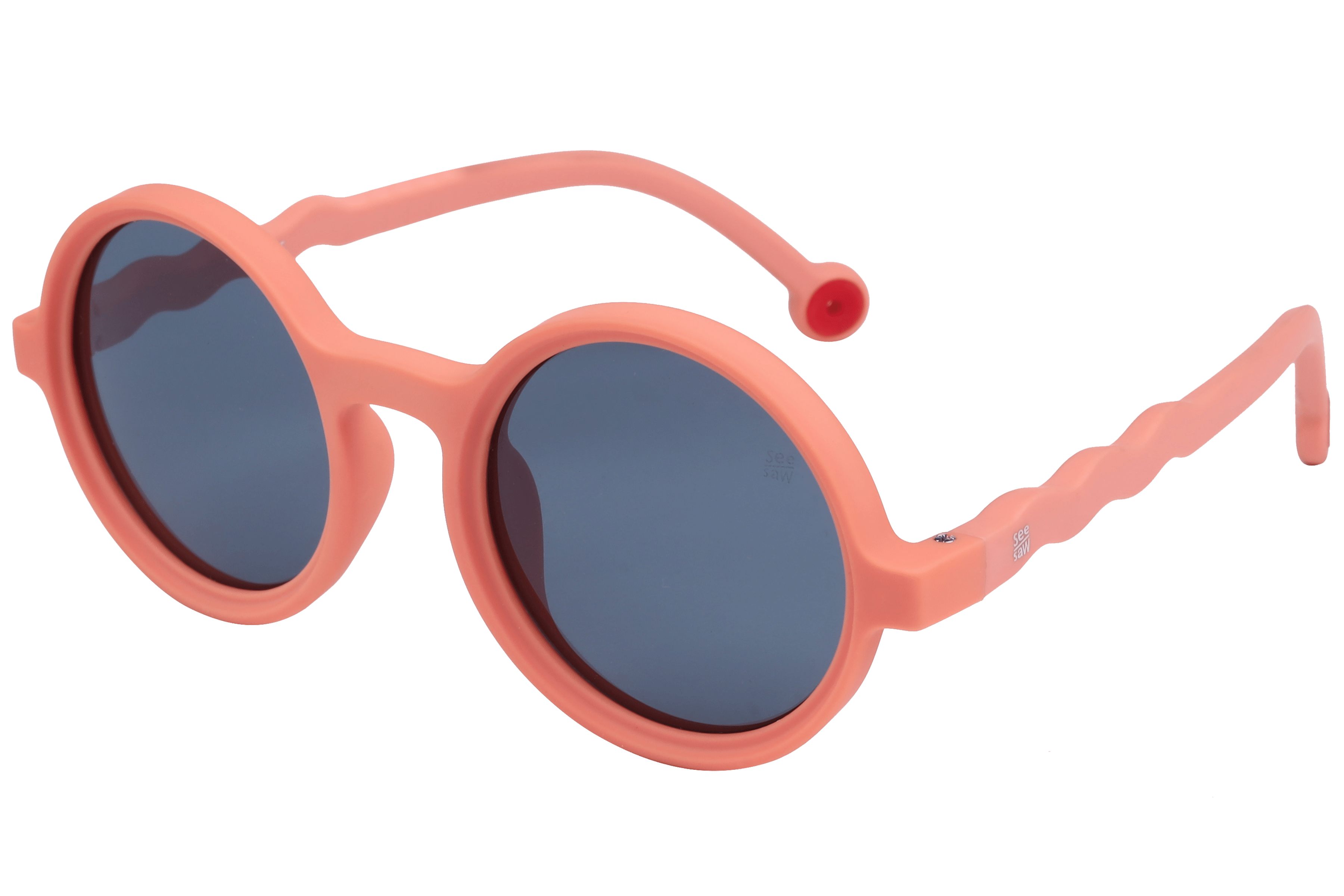 See Saw SS3516 Sunglass Matt Orange Kids Full Rubber — Matt Orange frame