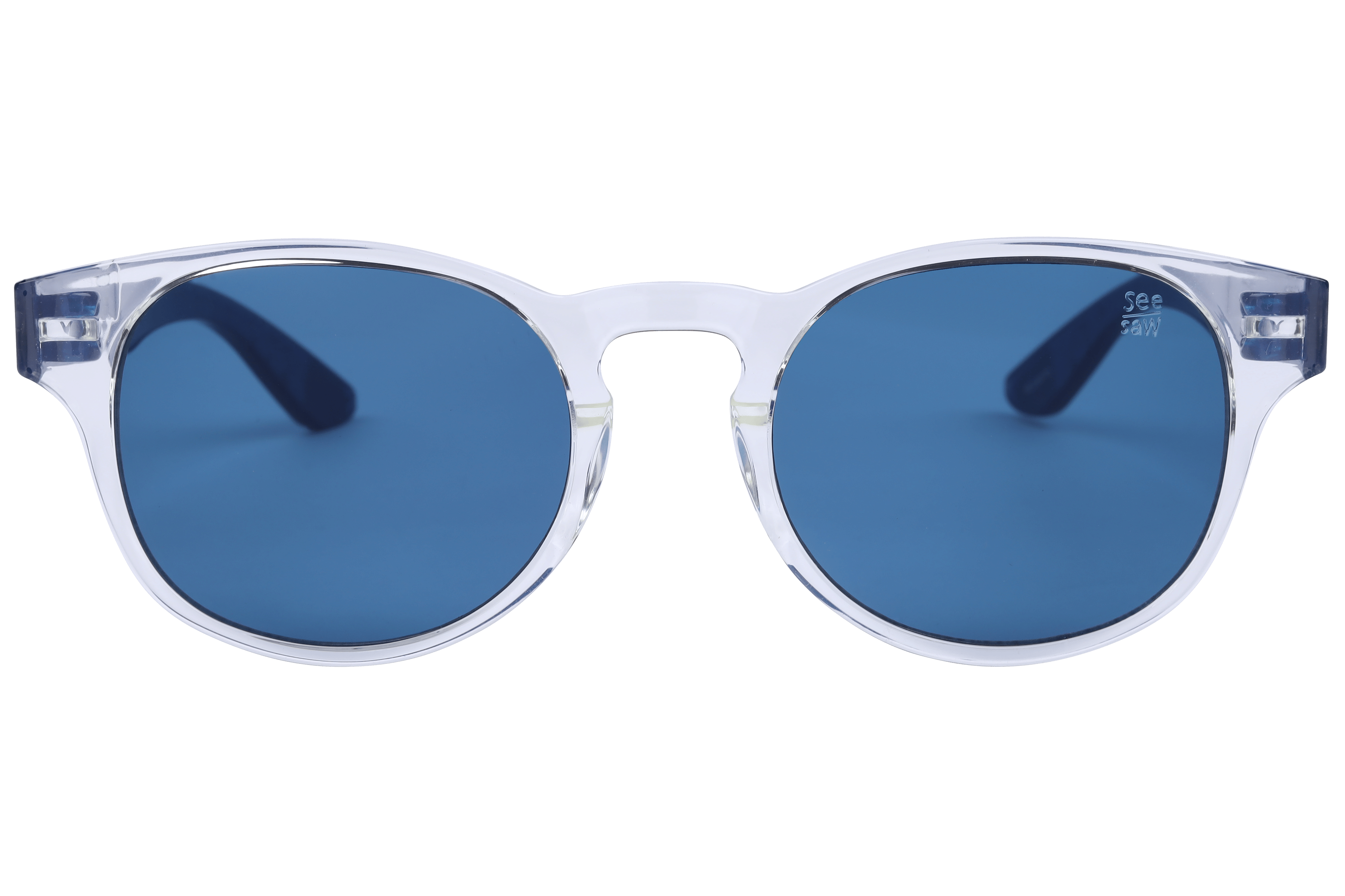 See Saw SS-1098 Sunglass Transparent Kids Full Shell Sunglass — Transparent frame — view 2