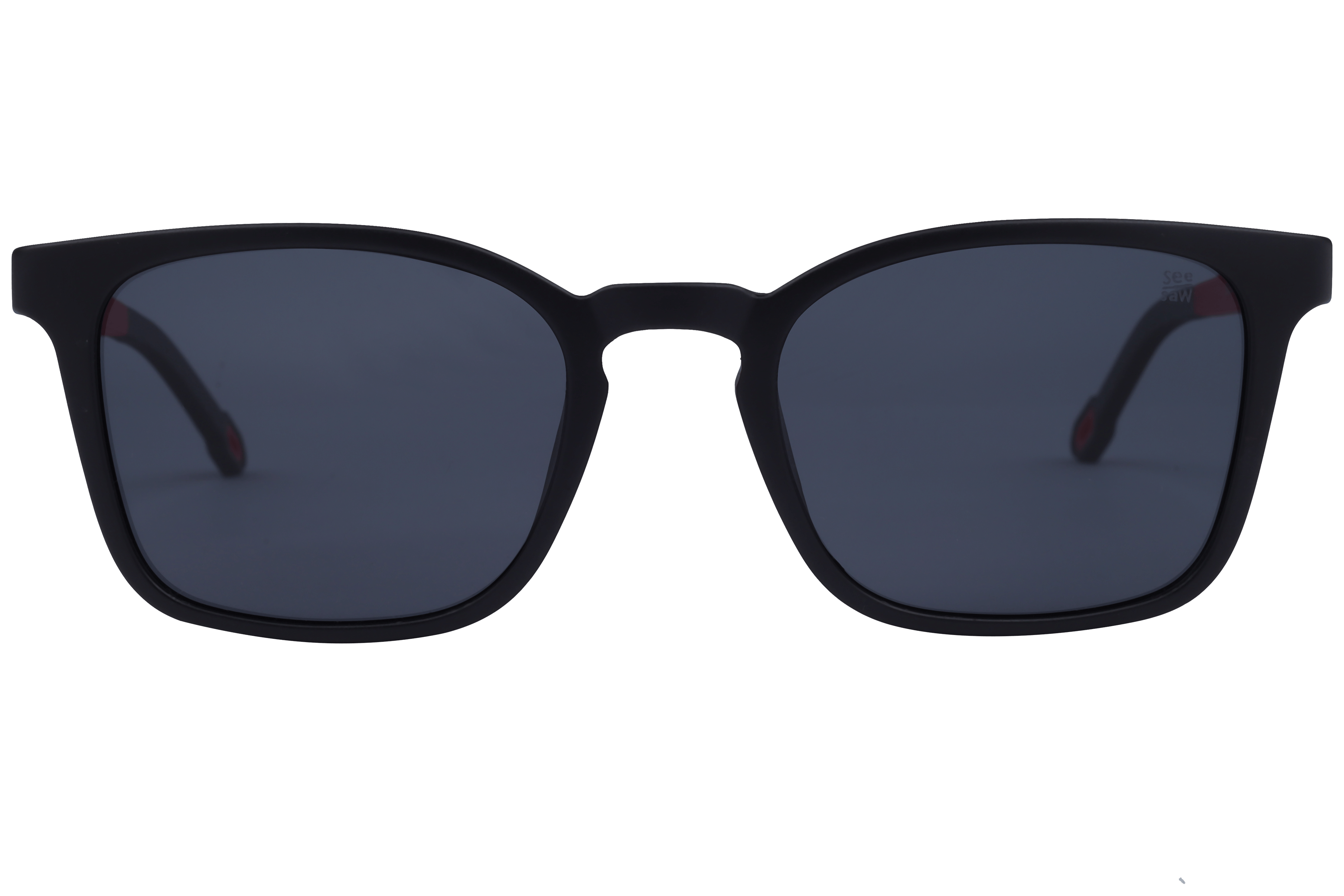 See Saw SS3501 Sunglass Matt Black Kids Full Shell Sunglass — Matt Black frame — view 2