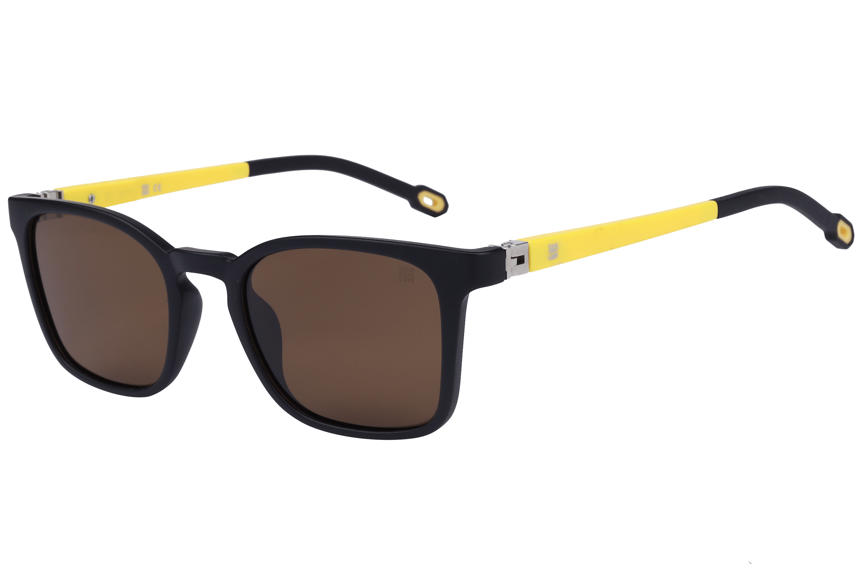 See Saw SS3501 Sunglass Matt Black Kids Full Shell — Matt Black frame
